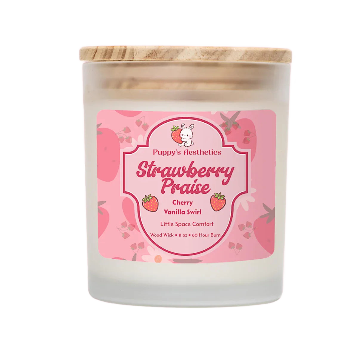 Strawberry Praise - Cherry Vanilla Swirl - Puppy's Aesthetics