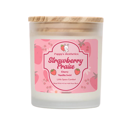 Strawberry Praise - Cherry Vanilla Swirl - Puppy's Aesthetics