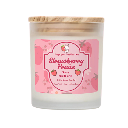 Strawberry Praise - Cherry Vanilla Swirl - Puppy's Aesthetics