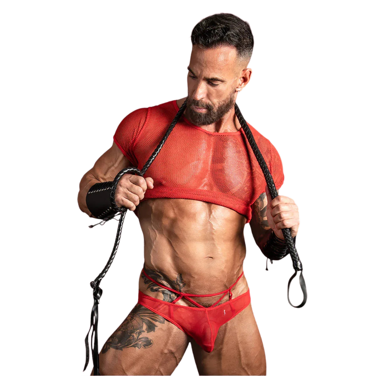 Good Devil Lattice Bikini | Sheer Mesh & Support - Puppy's Aesthetics