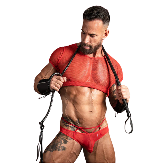 Good Devil Lattice Bikini | Sheer Mesh & Support - Puppy's Aesthetics