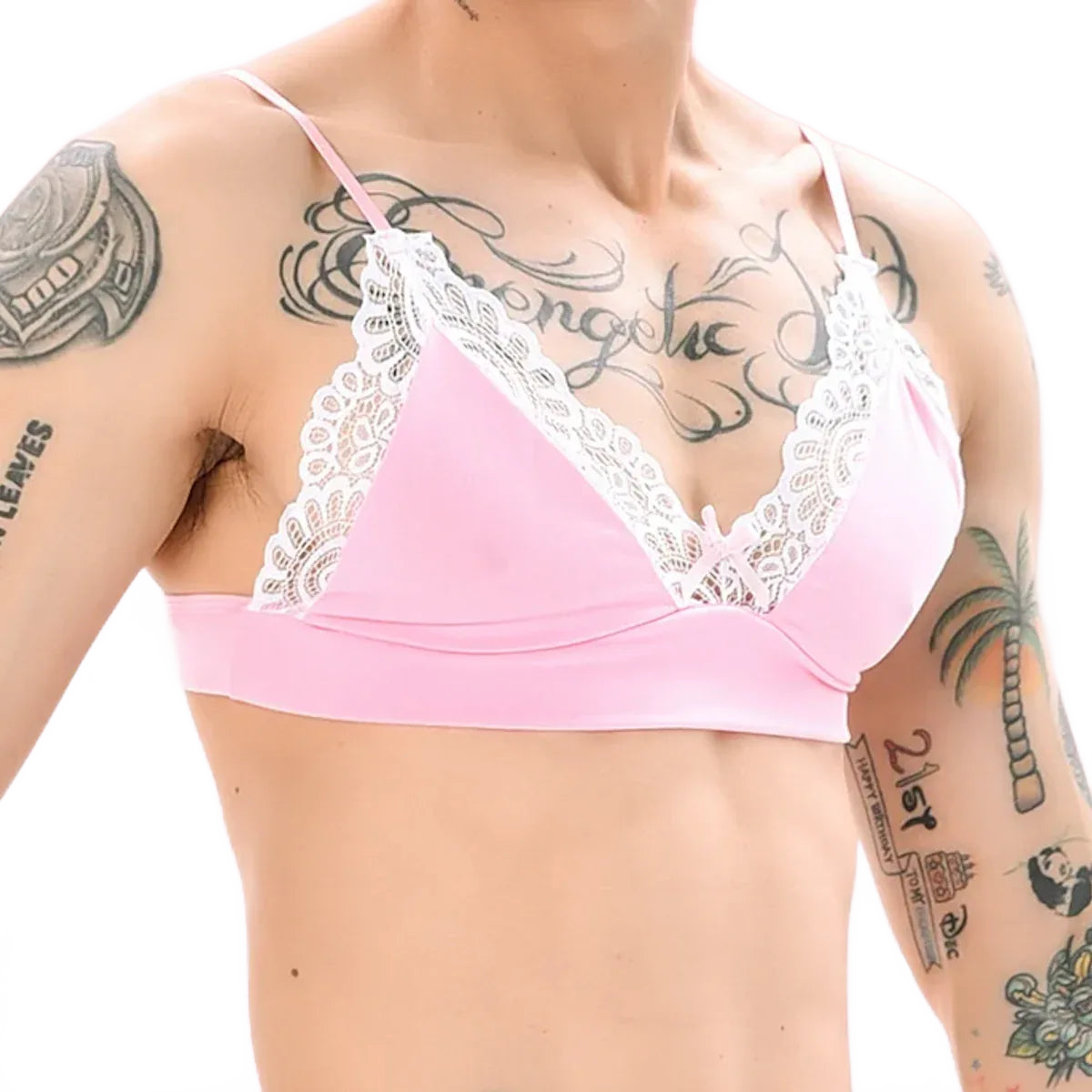 Men’s Sissy Lace Bra - Puppy's Aesthetics