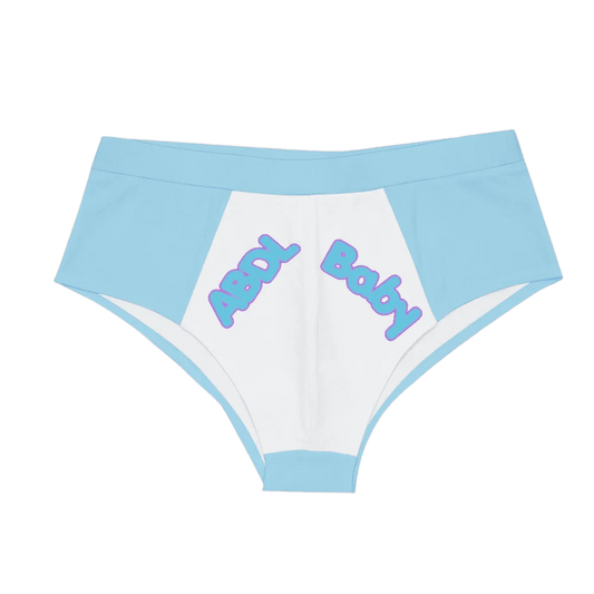 ABDL Baby Blue White Briefs - Puppy's Aesthetics