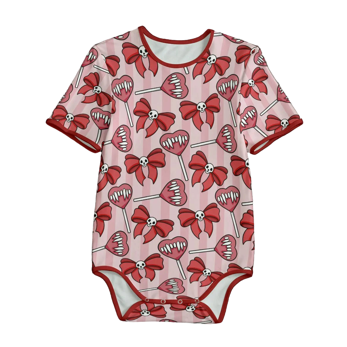 Sweet & Sinful Short Sleeve CuddleSuit