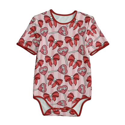 Sweet & Sinful Short Sleeve CuddleSuit
