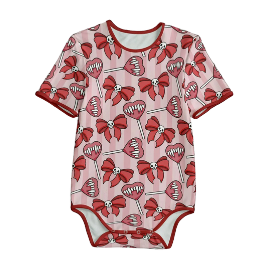 Sweet & Sinful Short Sleeve CuddleSuit