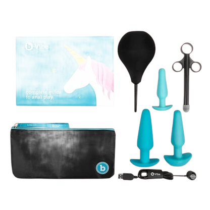 B-Vibe Anal Education Set Rechargeable Anal Play - Puppy's Aesthetics