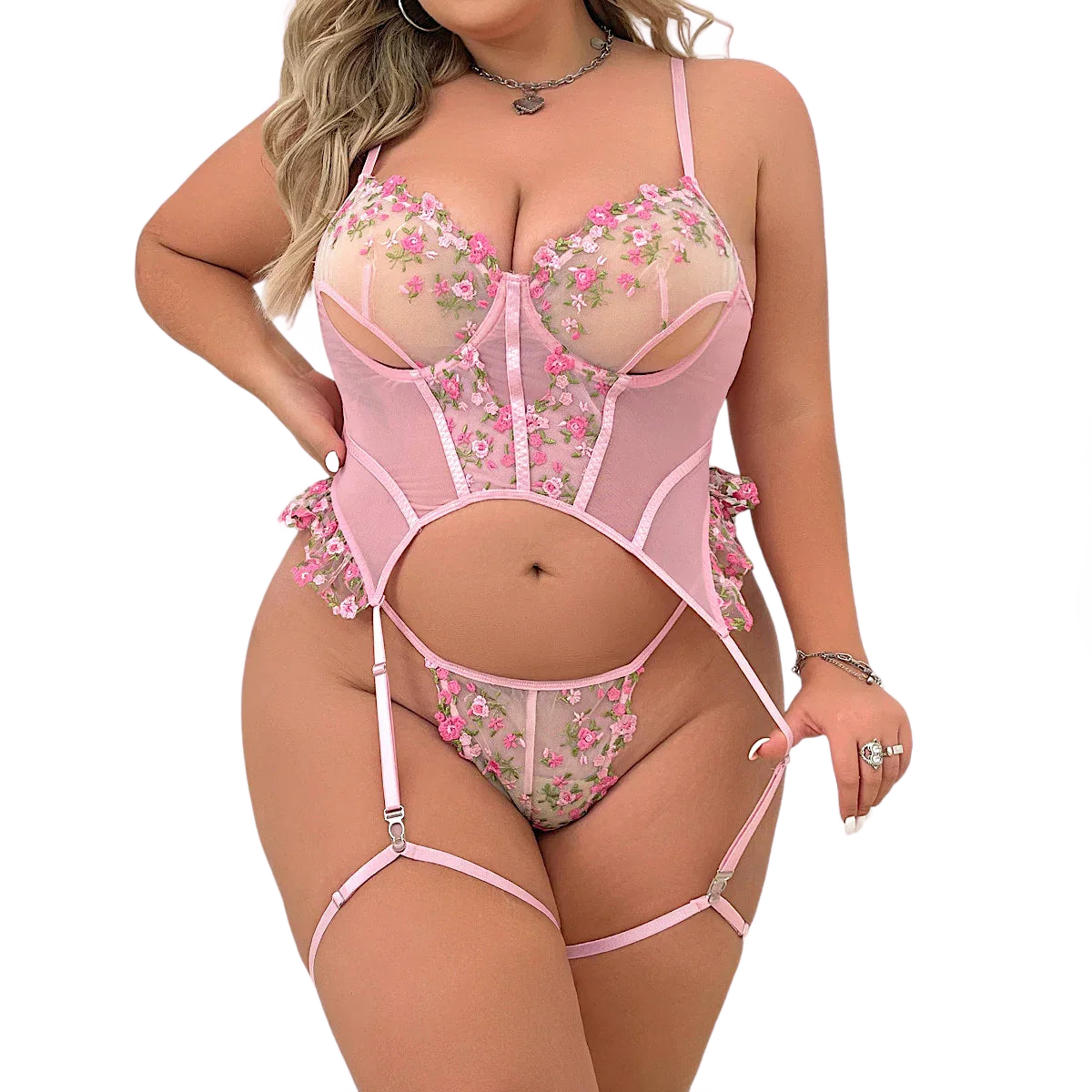 Blossom Babe Plus Floral Set - Puppy's Aesthetics