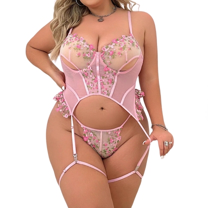 Blossom Babe Plus Floral Set - Puppy's Aesthetics