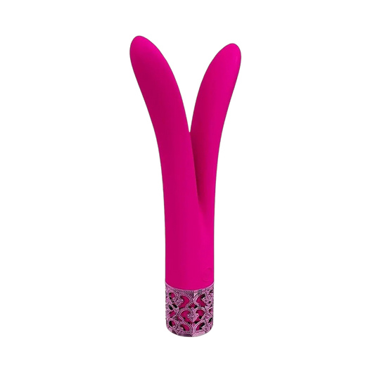 Dueling Queens Silicone Vibrator (Colors) - Puppy's Aesthetics