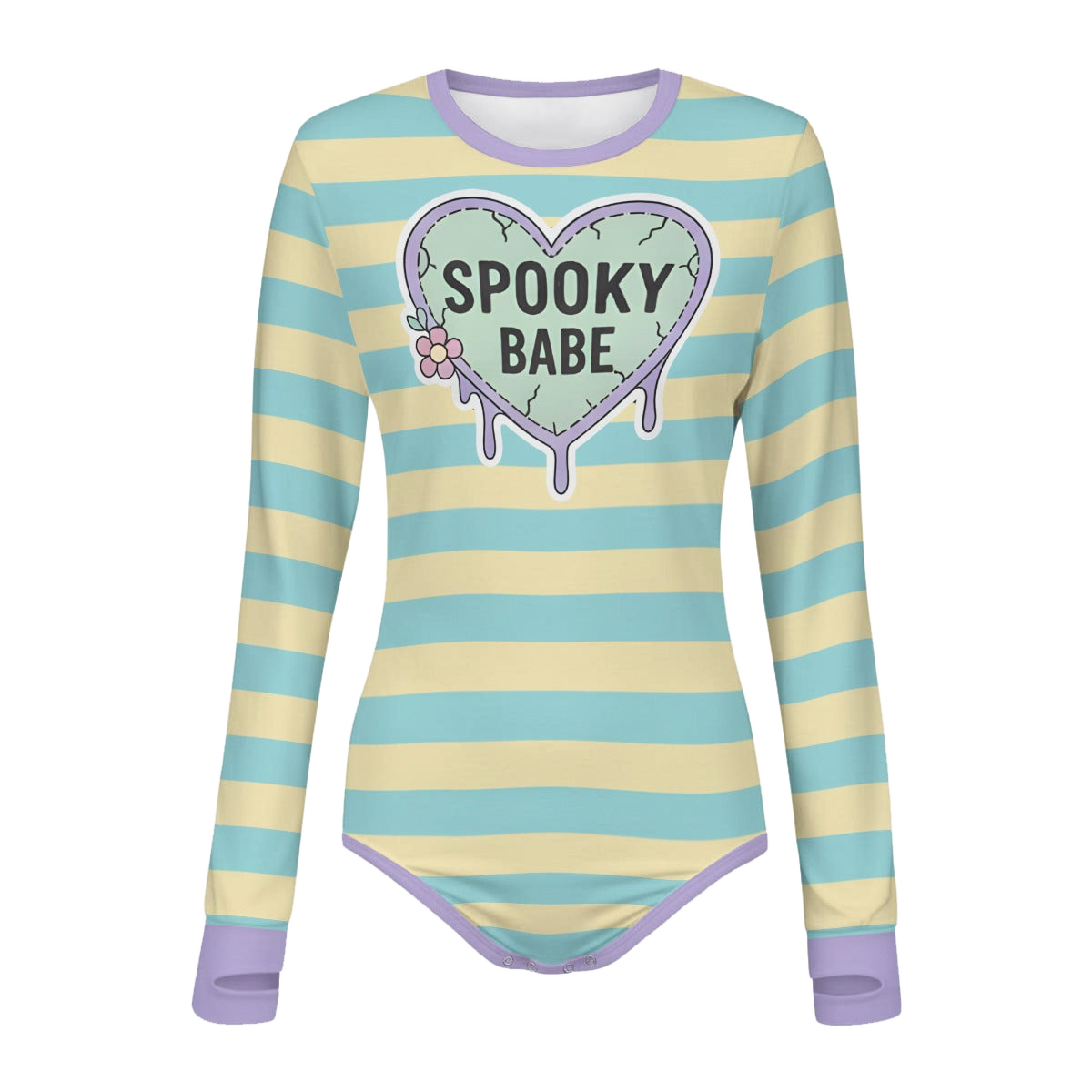 Spooky Babe Long Sleeve CuddleSuit