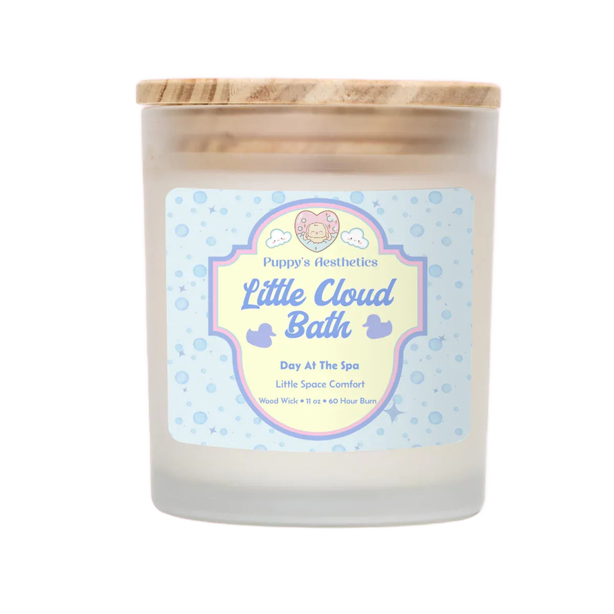 Little Cloud Bath - Day At The Spa - Puppy's Aesthetics