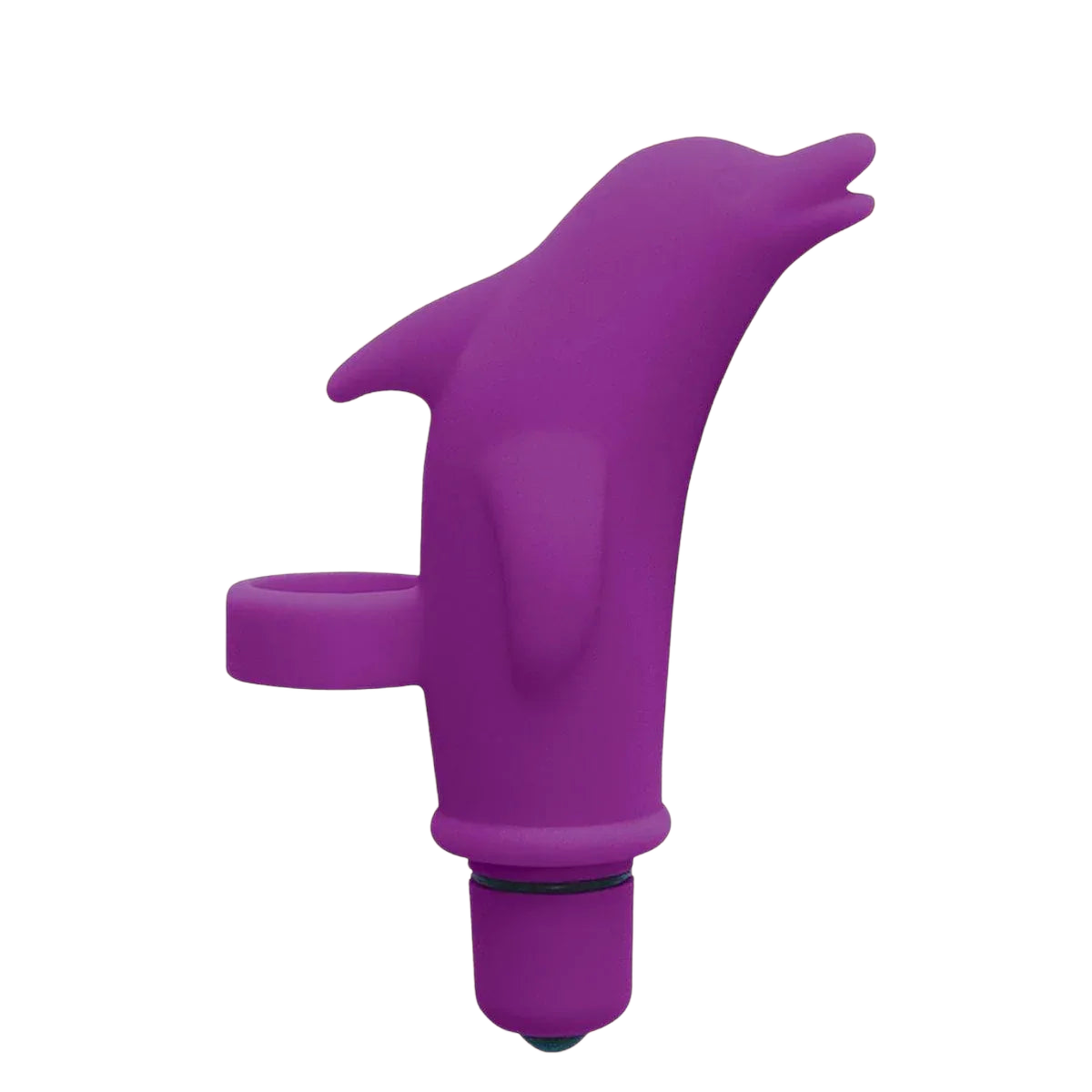 Dolphin Clit Silicone Finger Massager - Puppy's Aesthetics