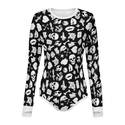 Dark Relics Long Sleeve CuddleSuit