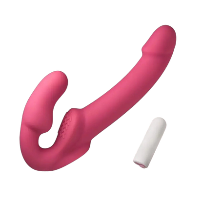 Simply Sweet Vibe Silicone Strapless Strap-On - Puppy's Aesthetics