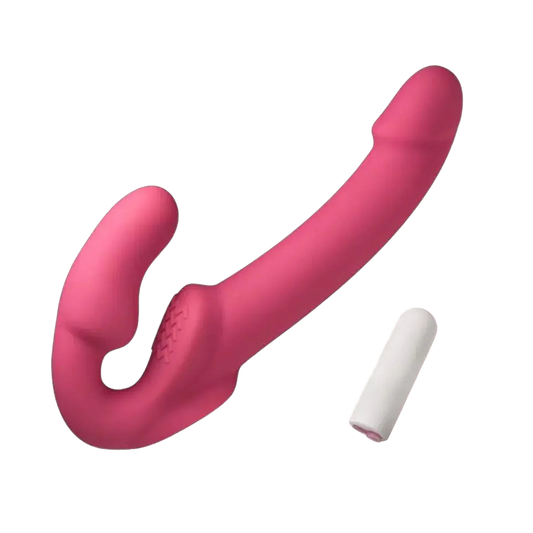 Simply Sweet Vibe Silicone Strapless Strap-On - Puppy's Aesthetics