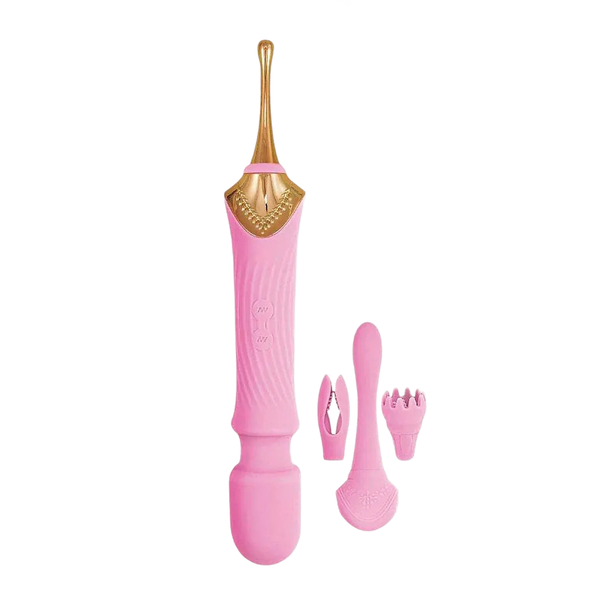 Goddess Pink Elegance Silicone Wand - Puppy's Aesthetics