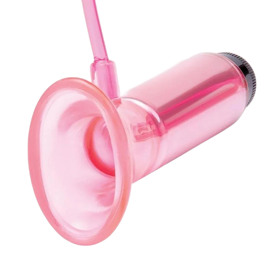 LuxFetish Vibrating Clitoral Pump With Quick Release - Puppy's Aesthetics