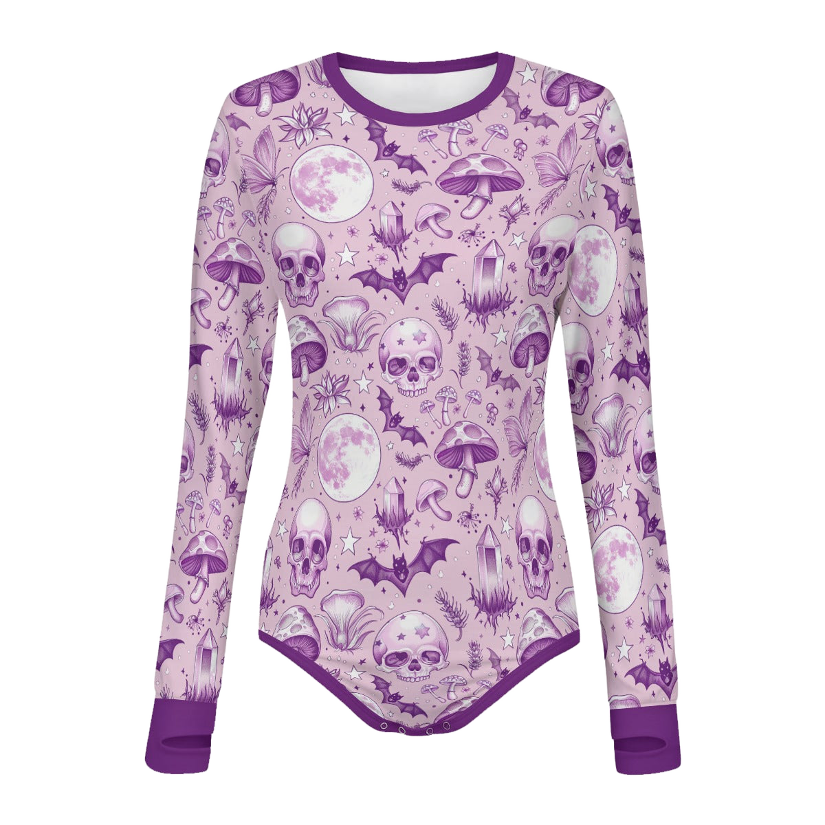 Moonspell Garden Long Sleeve CuddleSuit