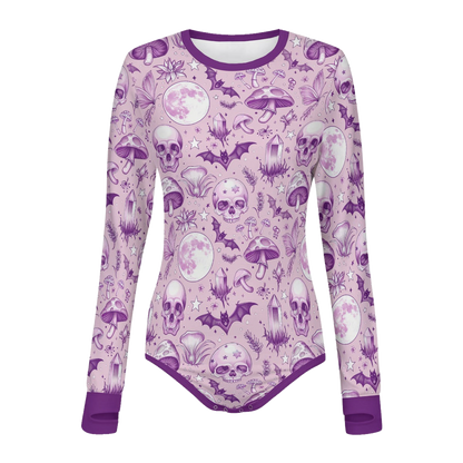 Moonspell Garden Long Sleeve CuddleSuit