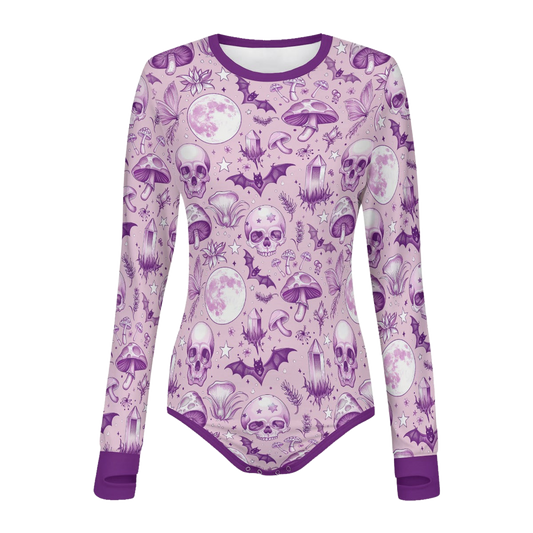 Moonspell Garden Long Sleeve CuddleSuit