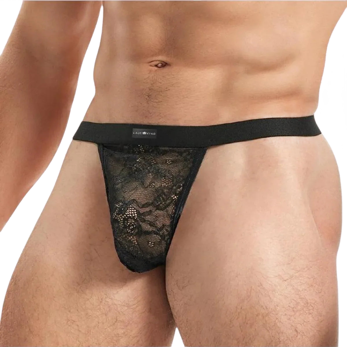 Midnight Crown Lace G-String - Puppy's Aesthetics