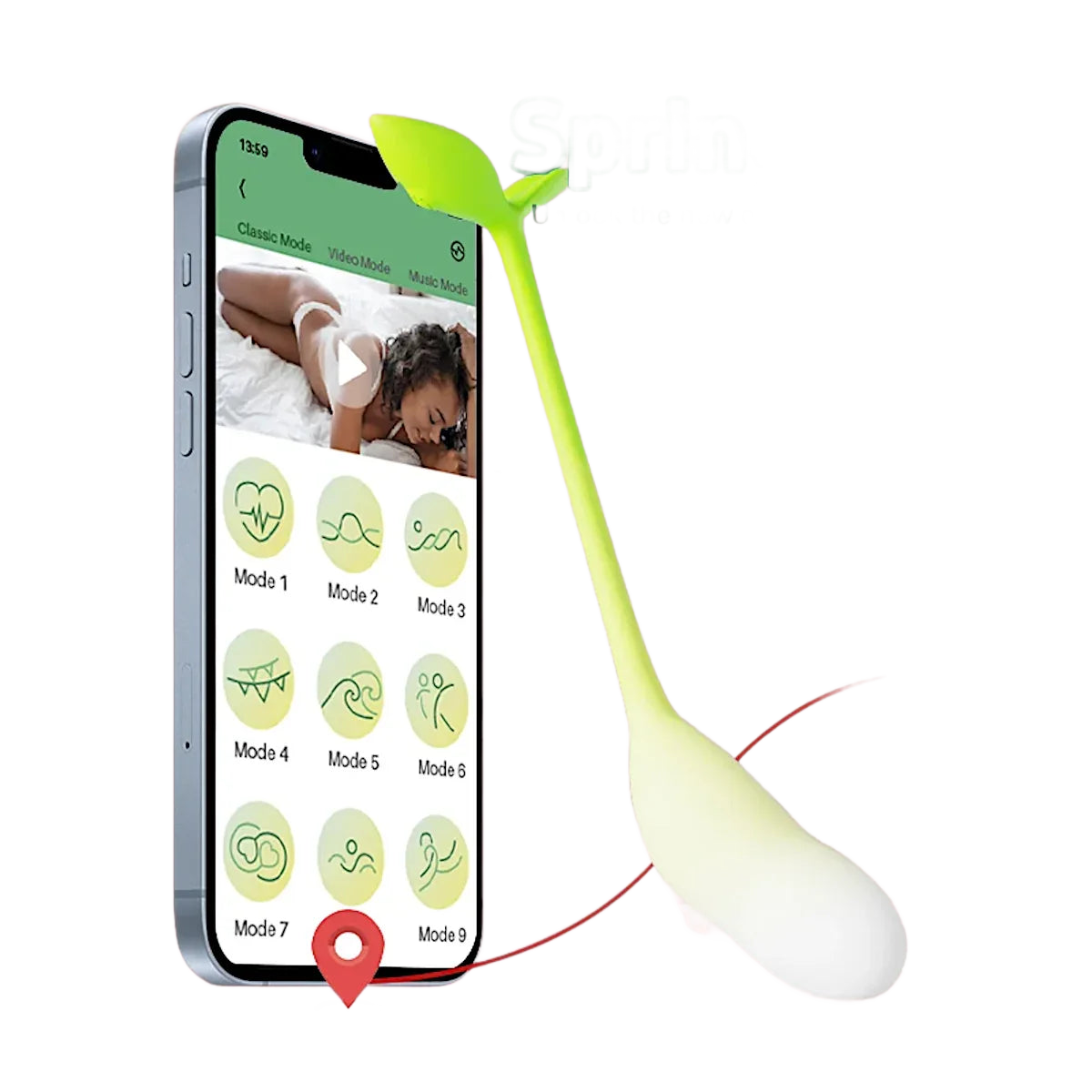Spring Buds APP Control Vibrator - Puppy's Aesthetics
