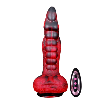 Infernal Ecstasy Dildo – Heated Vibrator - Puppy's Aesthetics