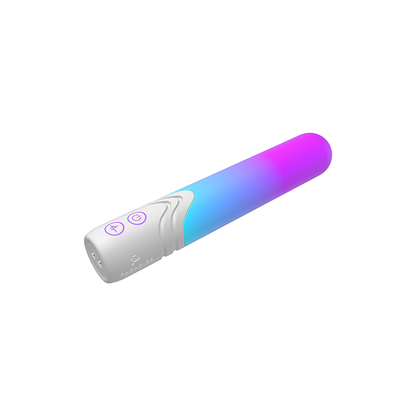 Illumination Bullet by Paradise: App-Controlled RGB Waterproof Vibrator
