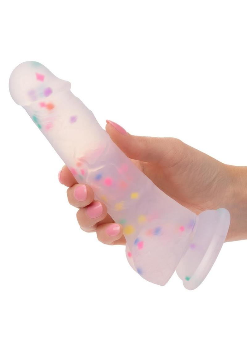 Party Boy Silicone Multicolor Dildo