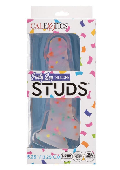 Party Boy Silicone Multicolor Dildo