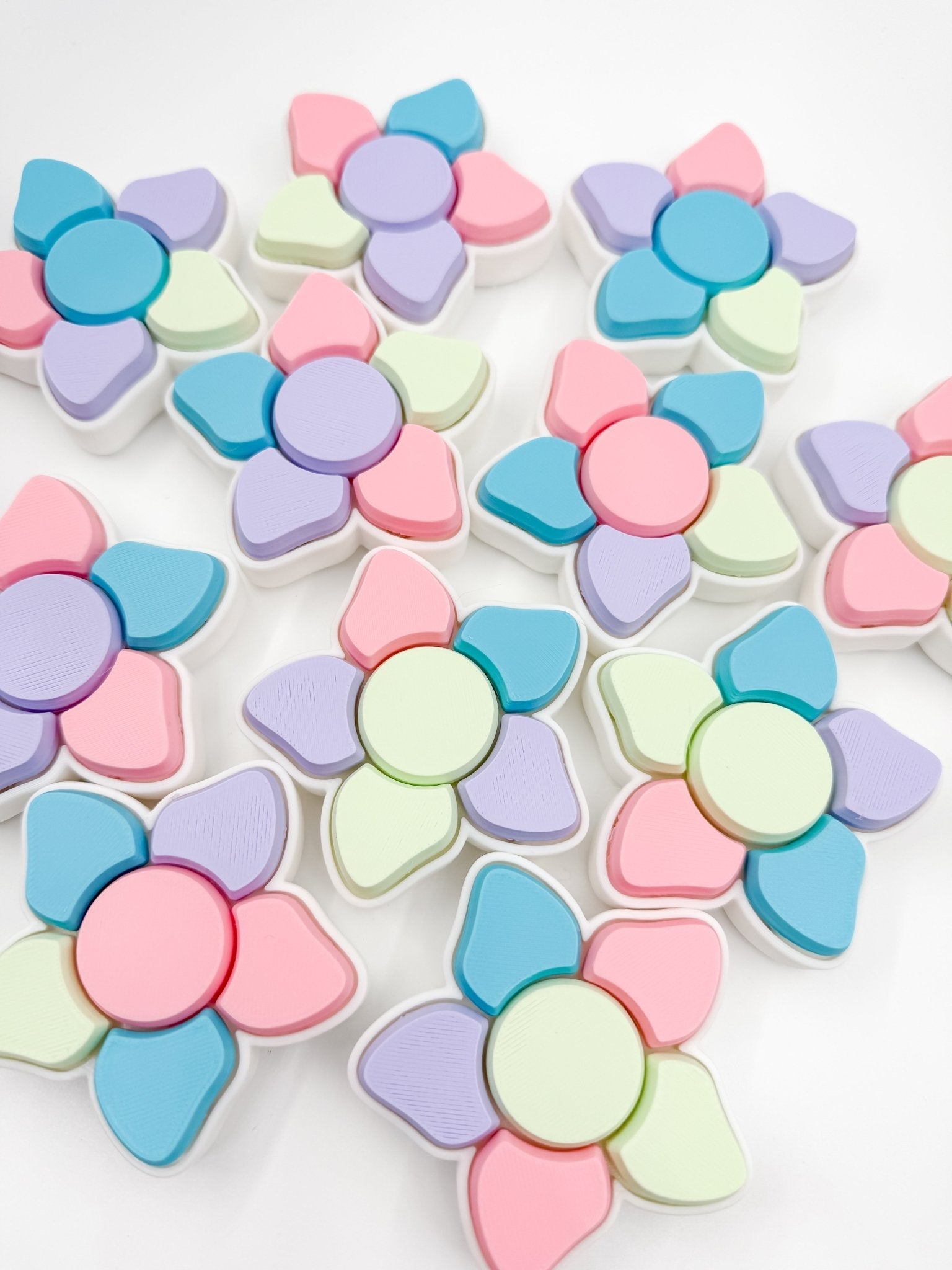 Pastel Flower Multi Keyboard Clicker Fidget