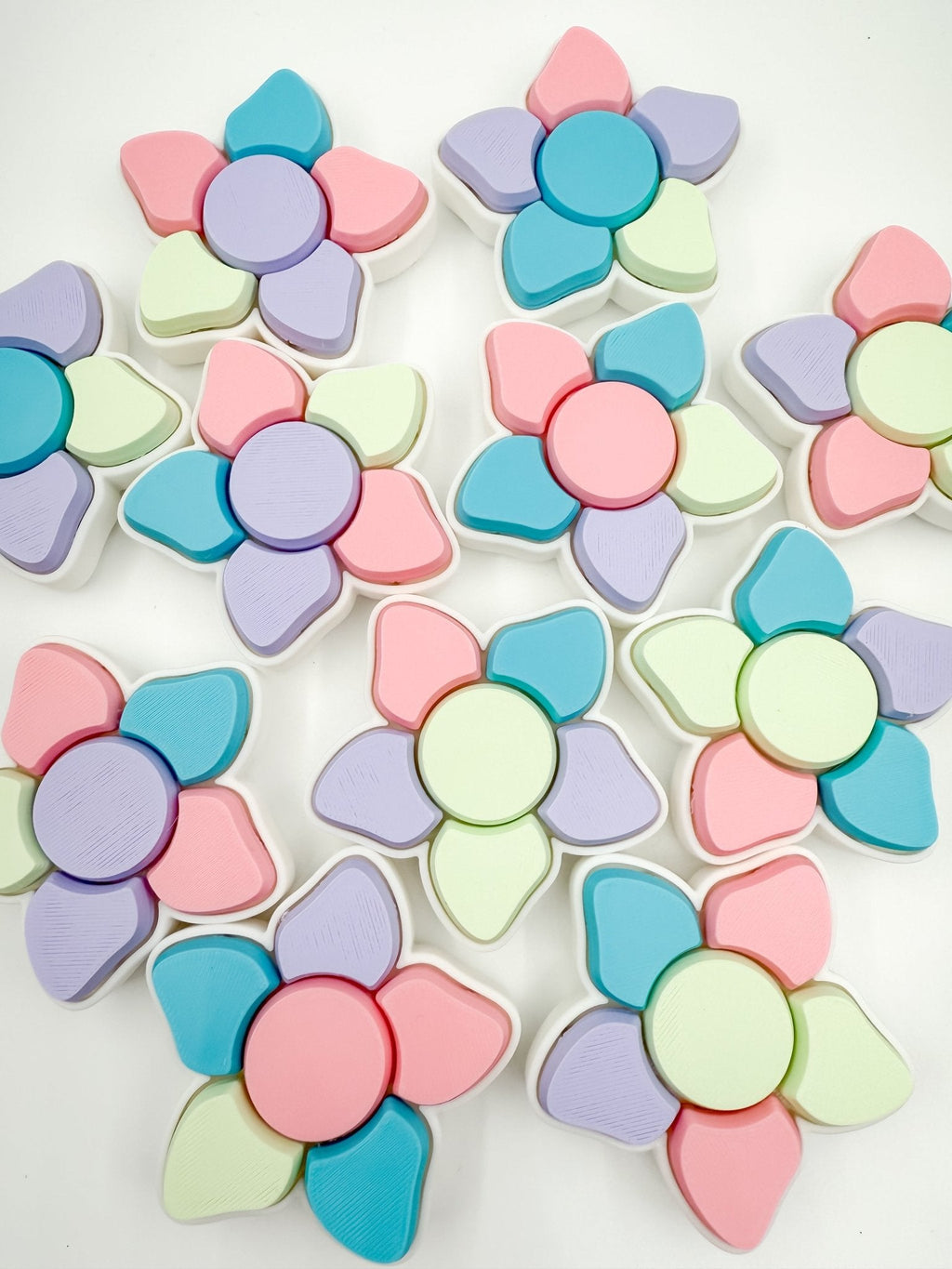 Pastel Flower Multi Keyboard Clicker Fidget
