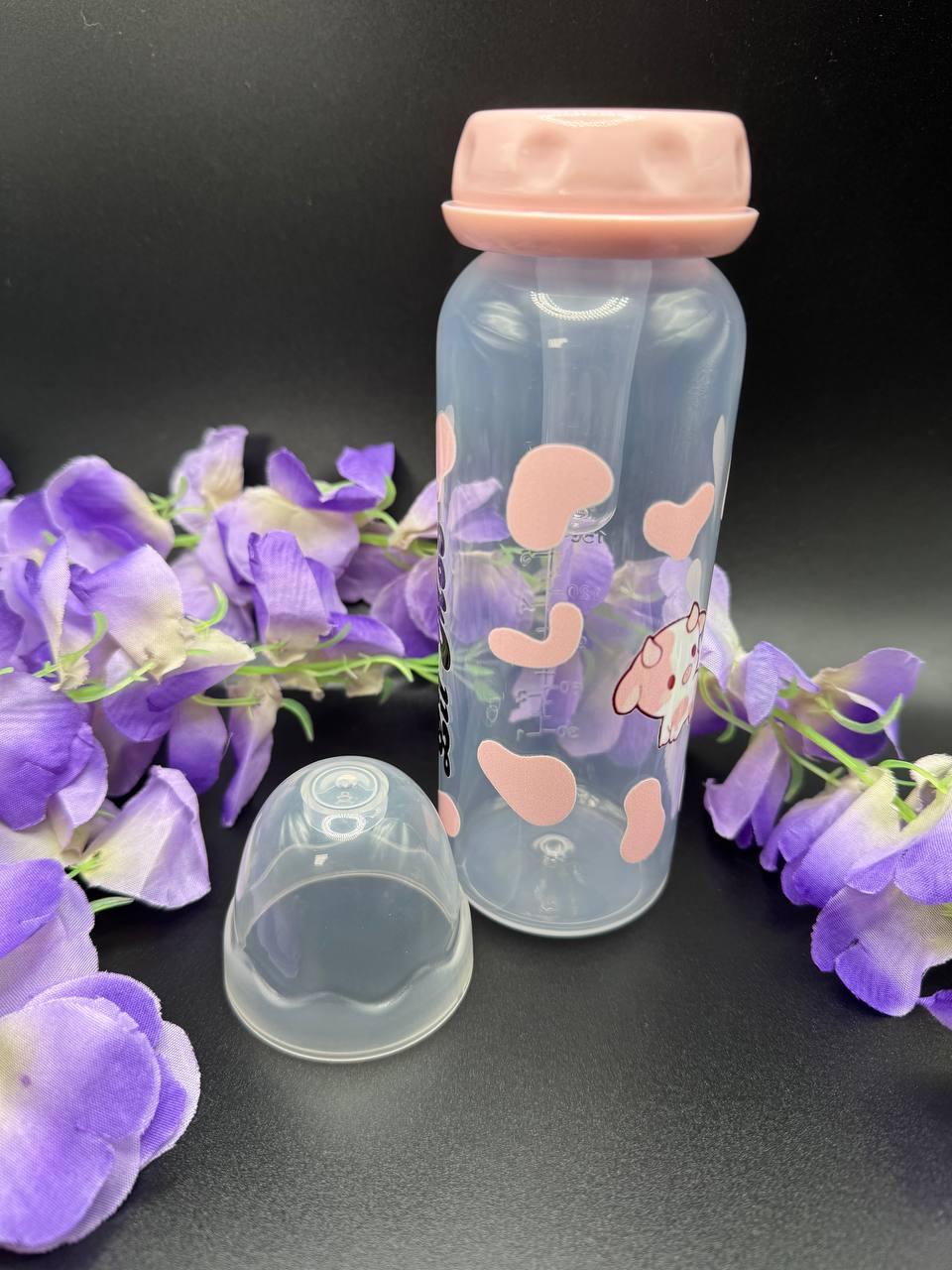 Adult Baby Bottle - 8 oz Lil Moo Cow - Puppy's Aesthetics