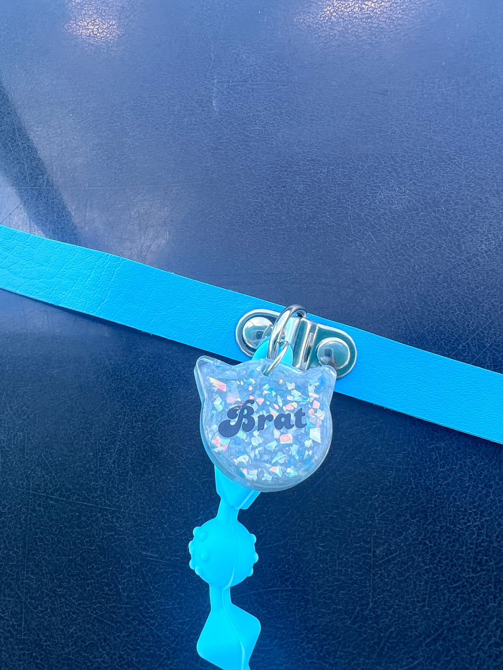 Adult Pacifier Brat Chewable Strap Collar