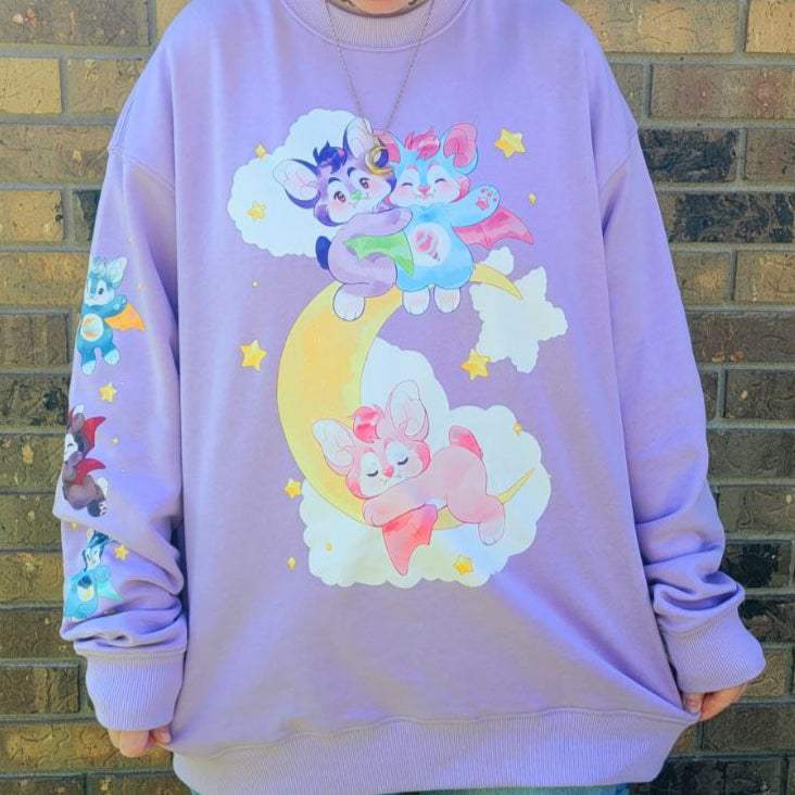 Pastel Bat Sweater