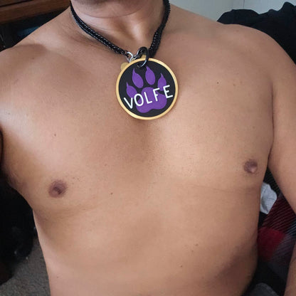 🐾 High Tech: 3D Printed Puppy Paw Name Badges (Includes NFC Chip)