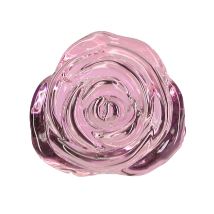 Rose Glass Lux Anal Plug