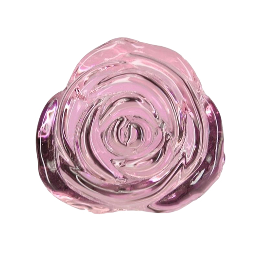 Rose Glass Lux Anal Plug