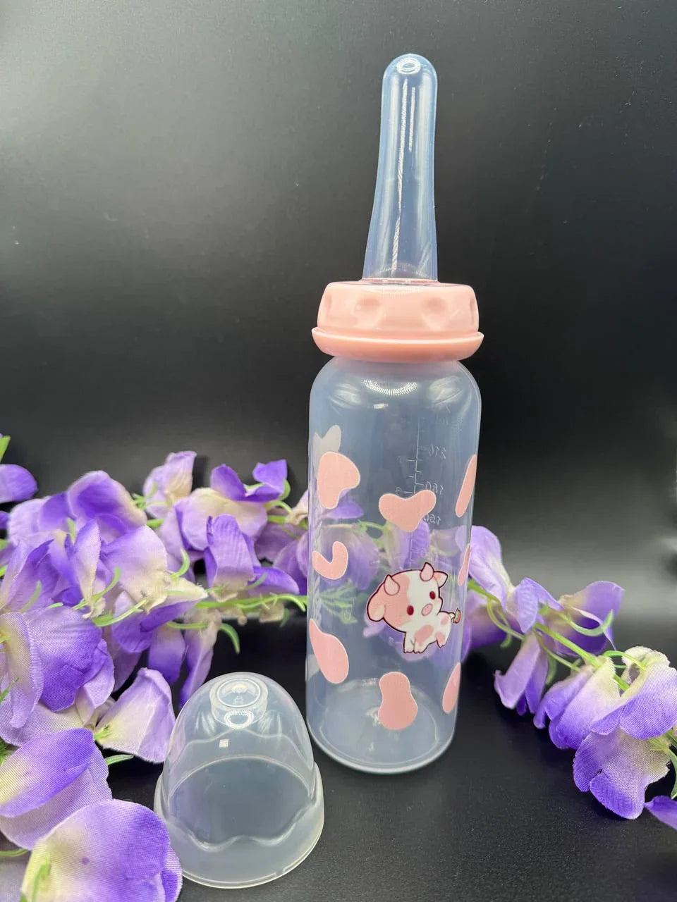 Adult Baby Bottle - 8 oz Lil Moo Cow - Puppy's Aesthetics