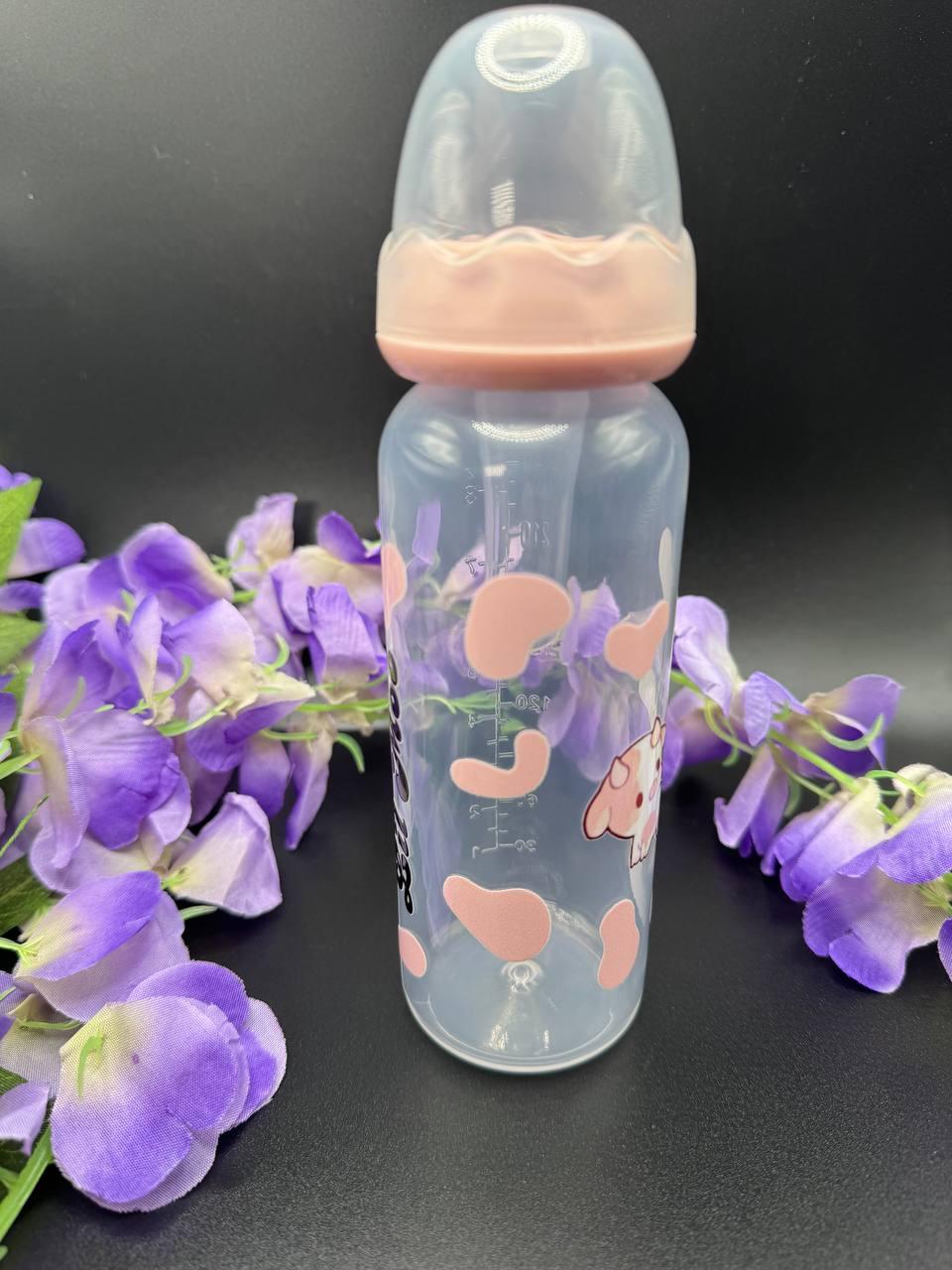 Adult Baby Bottle - 8 oz Lil Moo Cow - Puppy's Aesthetics