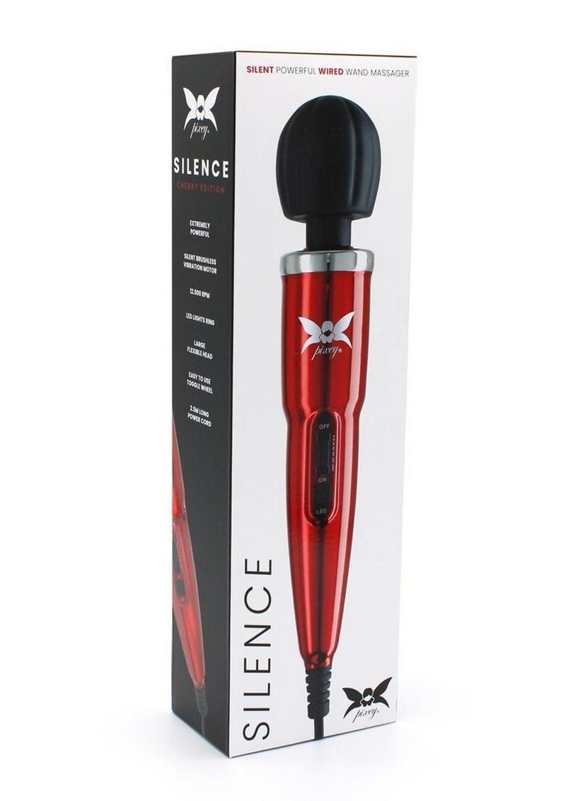 Pixey Silence Body Wand Cherry Edition