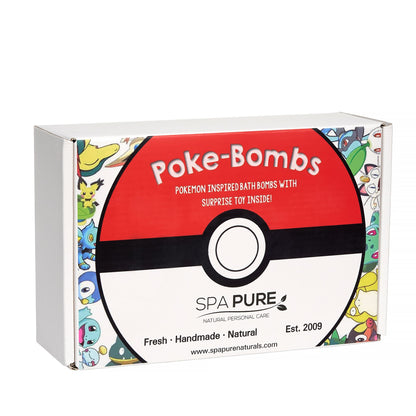Pocket Monster Surprise Bath Bomb Gift Set (6 Pack)