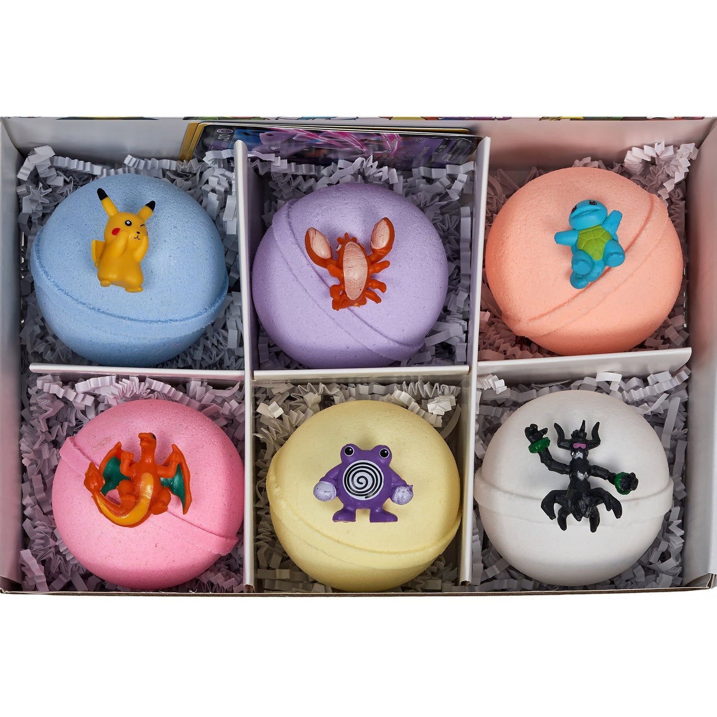 Pocket Monster Surprise Bath Bomb Gift Set (6 Pack)