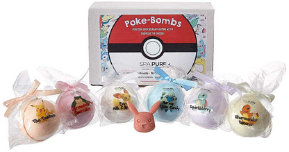 Pocket Monster Surprise Bath Bomb Gift Set (6 Pack)
