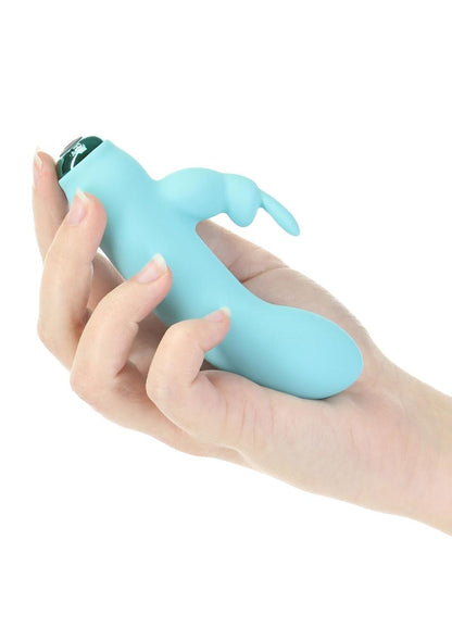 Mint Bloom Silicone Bunny Vibe