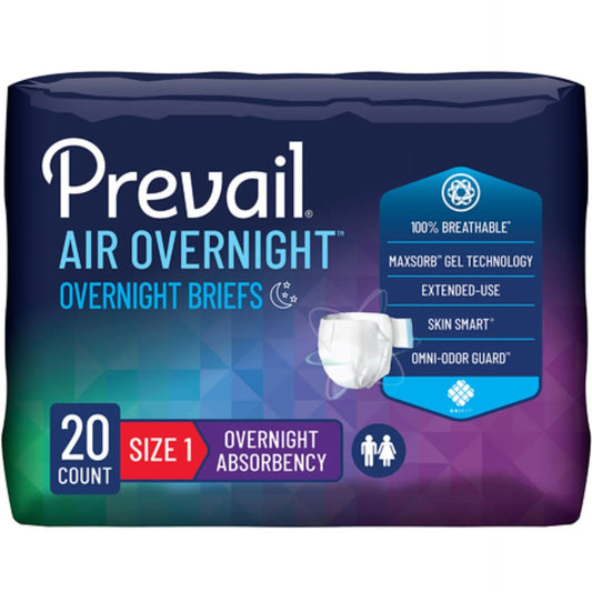 Prevail Air Overnight Adult Briefs - Puppy's Aesthetics