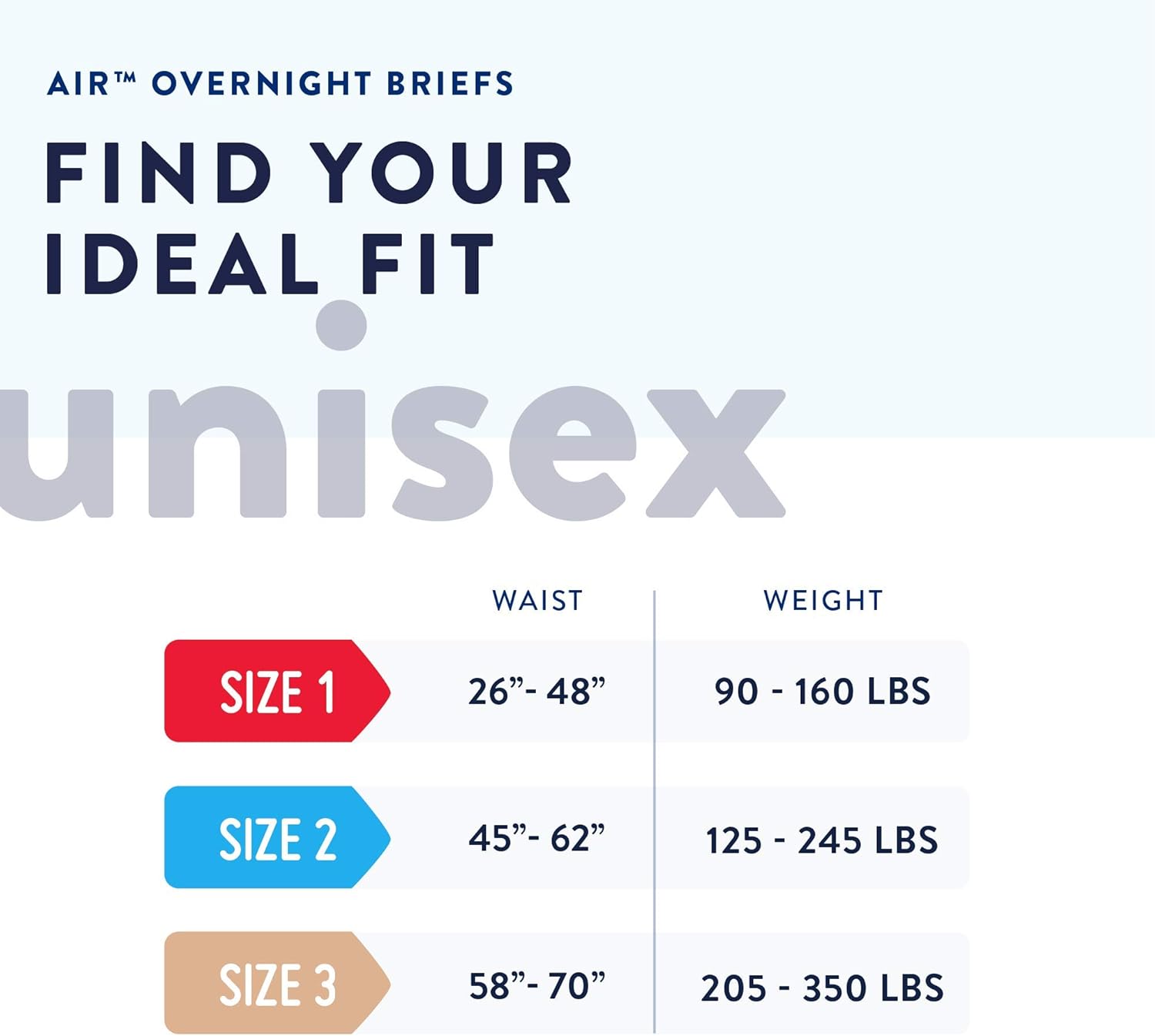 Prevail Air Overnight Adult Briefs