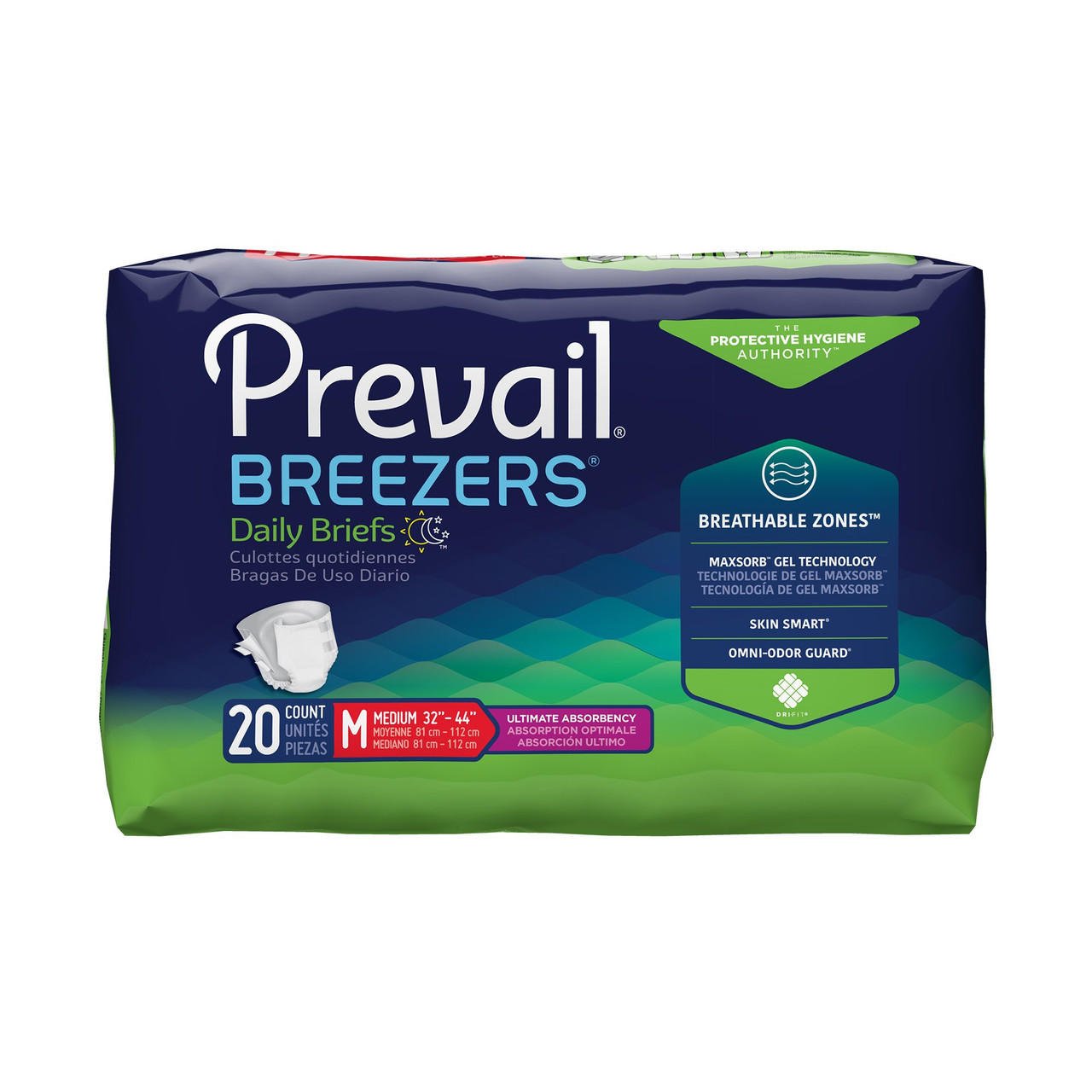 Prevail Breezers Adult Diapers Briefs - Puppy's Aesthetics
