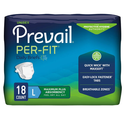 Prevail PerFit Maximum Adult Diapers - Puppy's Aesthetics